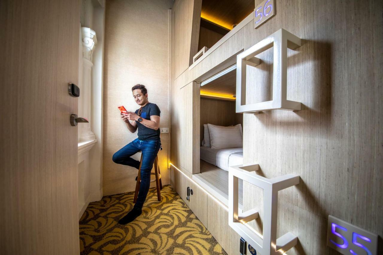 Cube Boutique Capsule Hotel At Kampong Glam Singapore Esterno foto