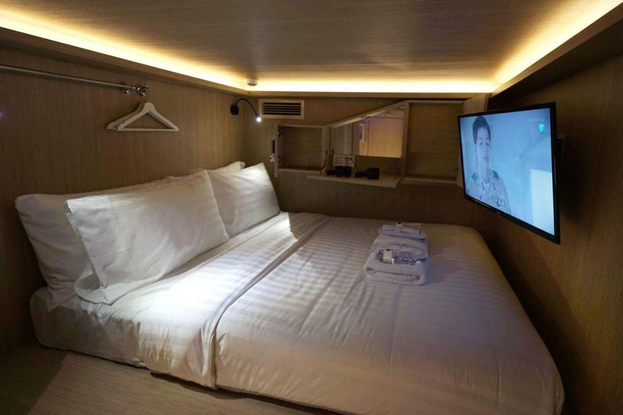 Cube Boutique Capsule Hotel At Kampong Glam Singapore Esterno foto
